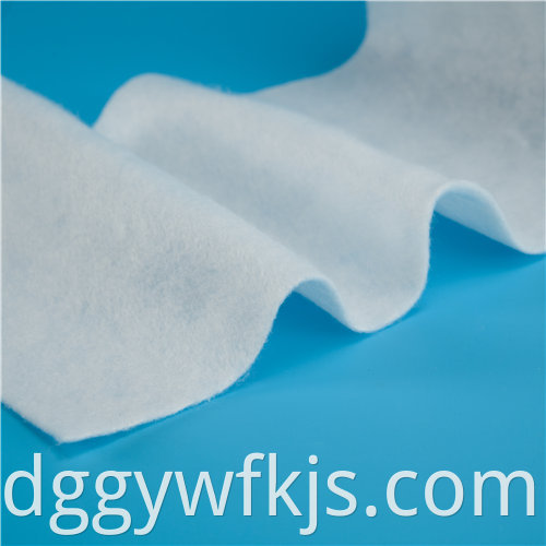 Cotton polyester needle punched non-woven fabric